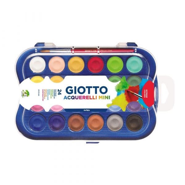 Giotto Aguarelas 24 Cores 1 Unidade
