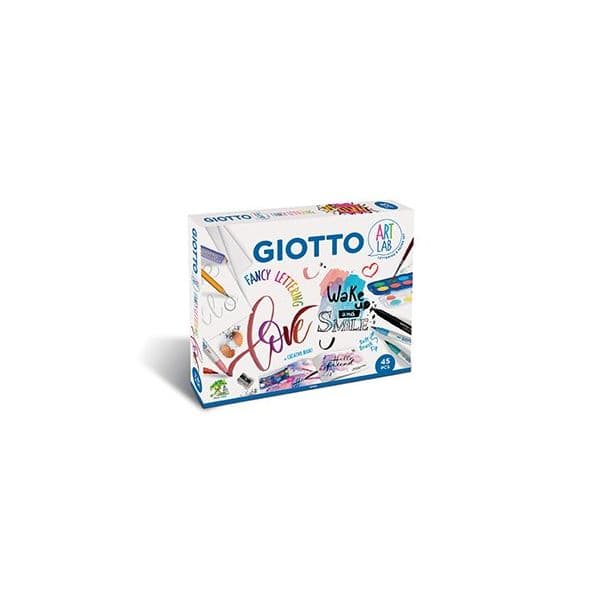 Giotto Conjunto Art Lab Fancy Lettering 45 Peças
