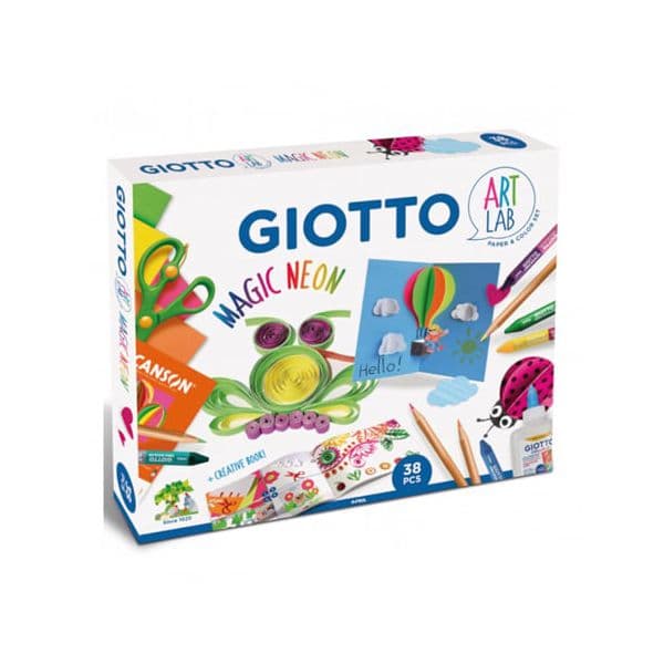 Giotto Art Lab Magic Neon 38 Peças