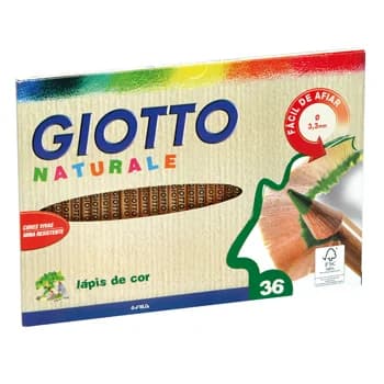 Giotto Lápis de Cor Naturale 36 Un.