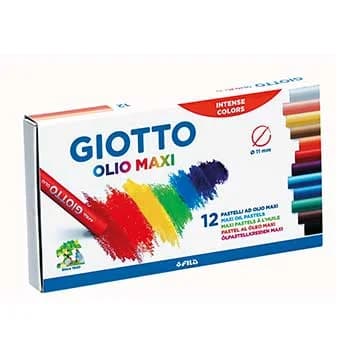 Giotto Barras Pastel a Óleo Gigante Sortido 12 un.