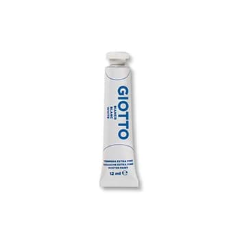 Giotto Guache 12ml Branco 6 Un.