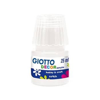 Guache Decor Acrílico Branco Giotto 25ml