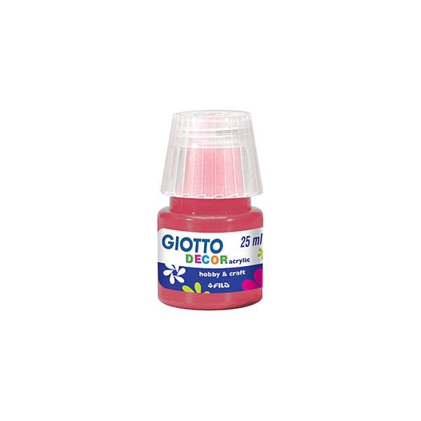 Giotto Guache Líquido Decor Acrilico 25ml Vermelho Carmim