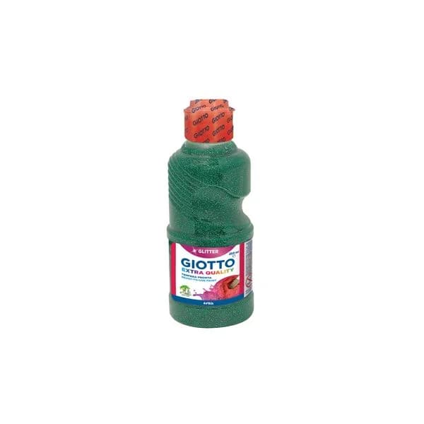 Giotto Guache Liquido Glitter 250ml Verde
