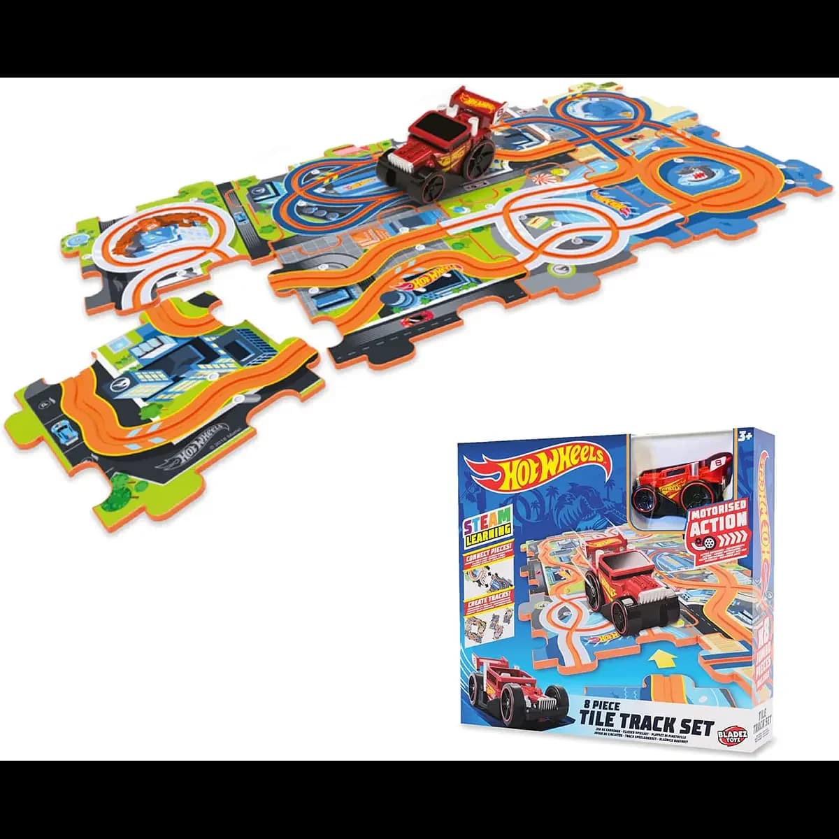 Hot Wheels -Tile Track Set