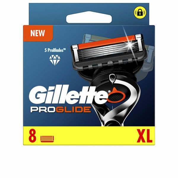 Gillette Fusion Proglide Lâminas Recarga 8 Unidades