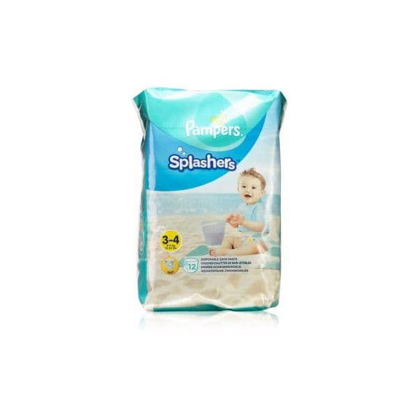Pampers Splashers Fraldas impermeáveis 3-4 (6-11kg) 12 un.