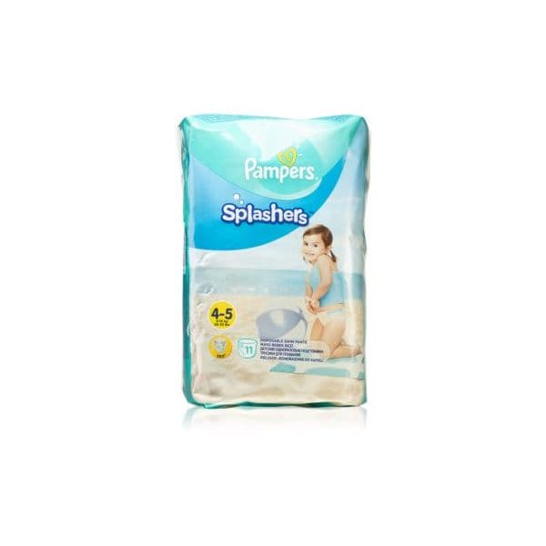 Pampers Splashers Fraldas impermeáveis 4-5 (9-15kg) 11 un.