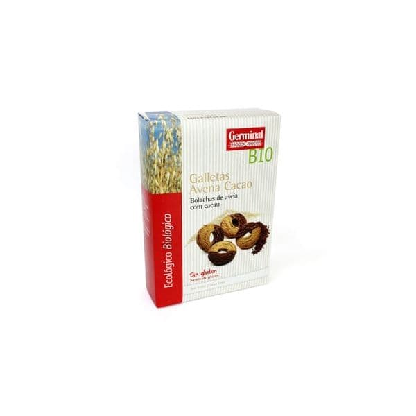 Germinal Bolachas Aveia e Cacau Sem Glúten Bio 250g