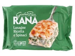 lasanha de ricota e espinafres giovanni rana 350g