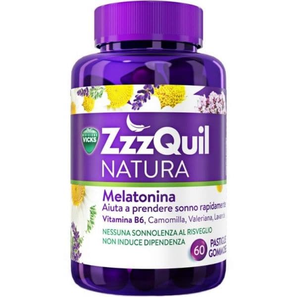 Vicks Zzzquil Natura Gomas Melatonina 60 Unidades