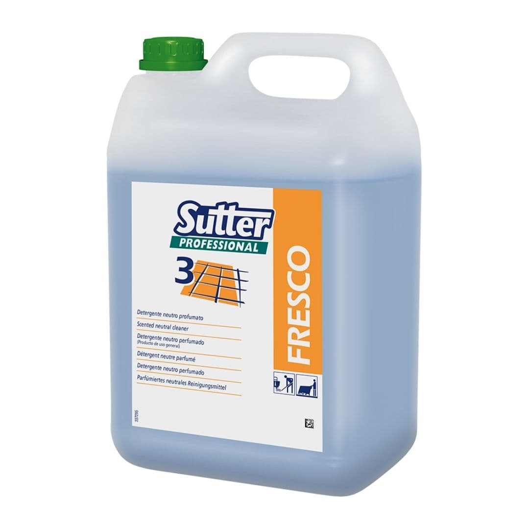 Sutter Fresco - Detergente neutro perfumado para manutenção diária de pavimentos 5kg