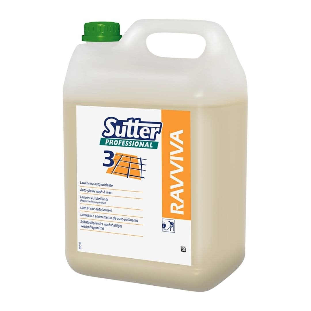 Sutter Ravviva – Lava e Encera Auto Brilhante para Pavimentos Protegidos