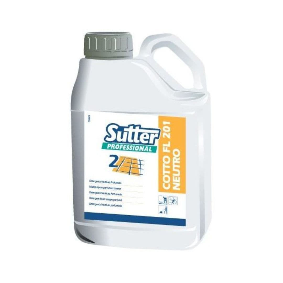Sutter Cotto FL 201 Neutro - Cera líquida impermeabilizante para pavimentos de tijoleira 5L
