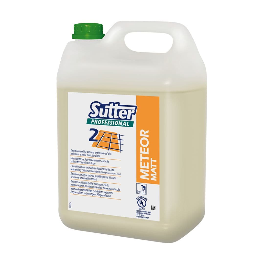 Sutter Meteor Matt - Emulsão acrílica acetinada antiderrapante para pavimentos 5kg