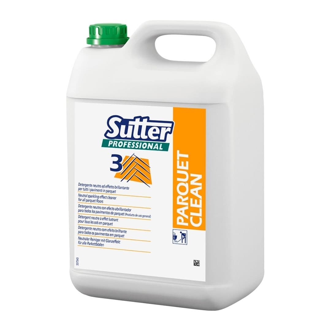 Sutter Parquet Clean - Detergente neutro para manutenção de pavimentos em parquet 5kg
