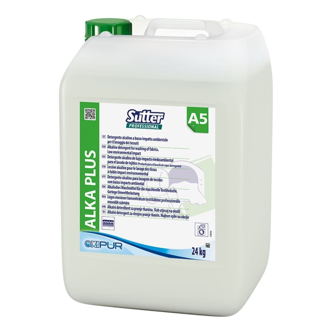 Sutter Alka Plus Oxipur - Detergente alcalino para lavagem automática de tecidos