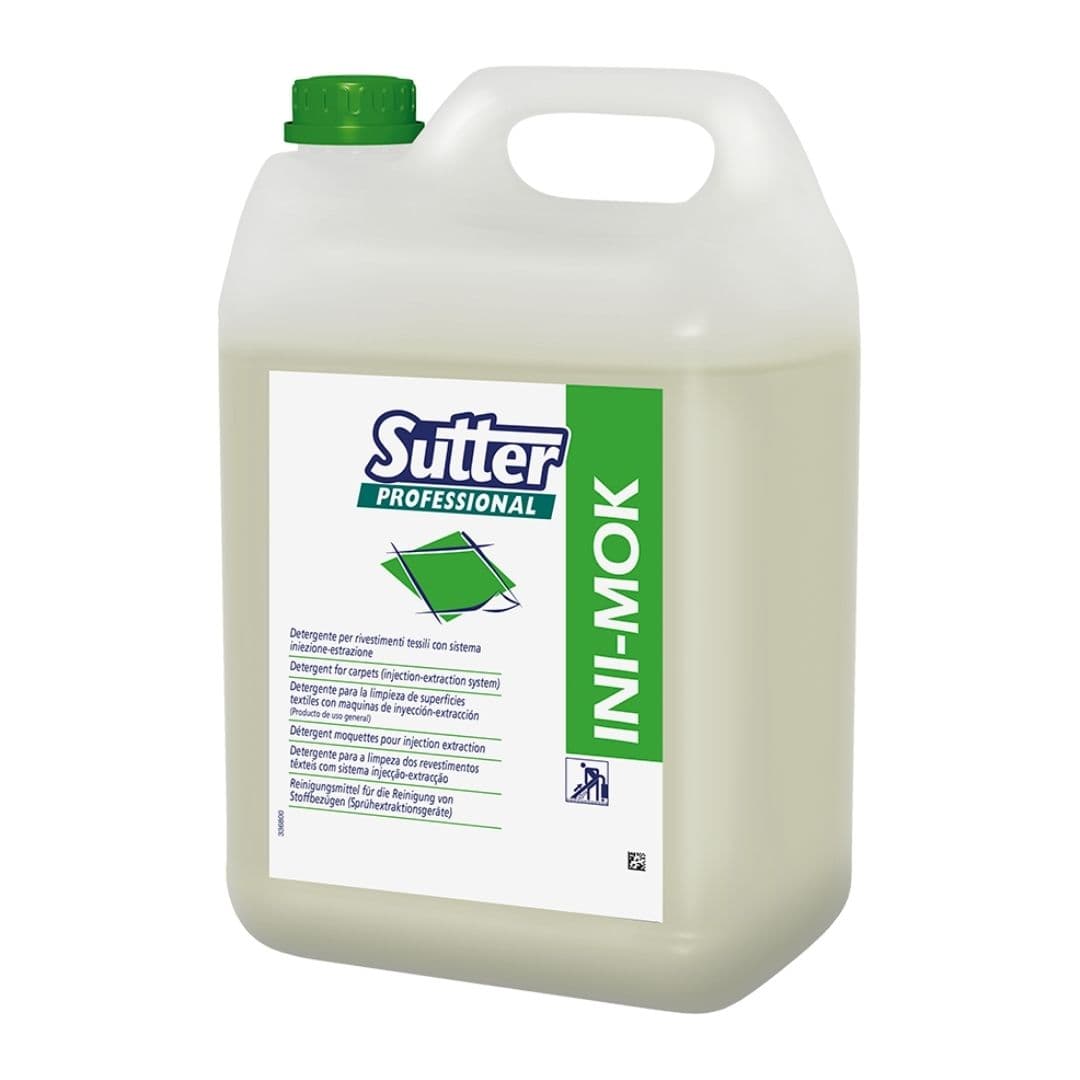 Sutter Ini-Mok - Detergente removedor de manchas para tapetes e alcatifas por injeção extração 5kg