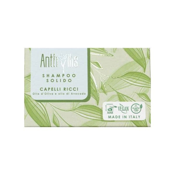 Anthyllis Shampoo Solid Cabelo Ondulado e Cacheado 80g