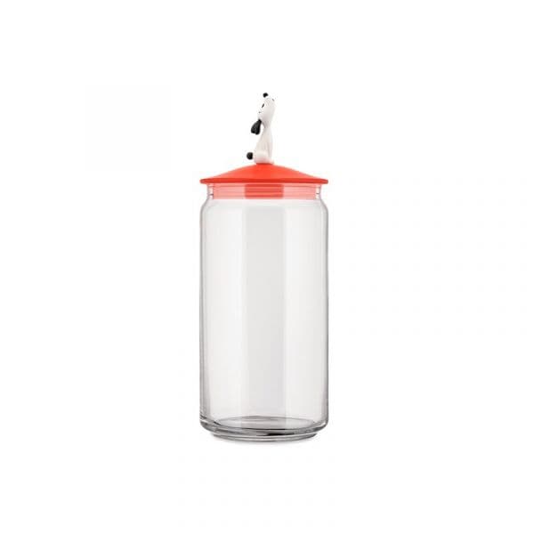 Alessi Recipiente para Comida de Cão Vermelho - LulàJar - AALEAMMI21RO