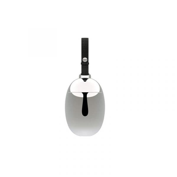 Alessi Dispensador de Saco para Dejetos - Acino Prateado - AALEMMI33B