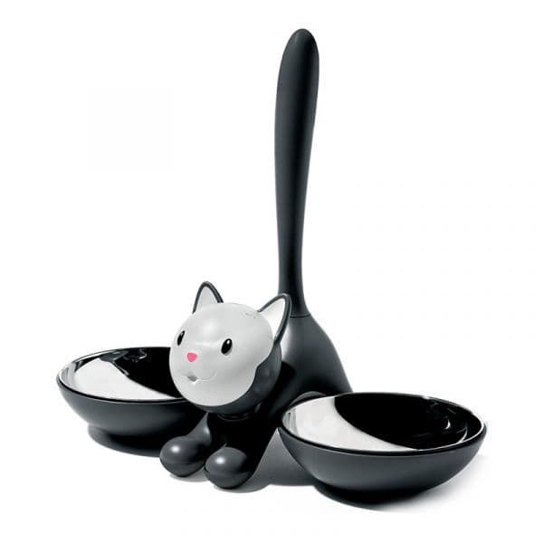 Alessi Taça Dupla para Gato Preto - Tigrito - AALEAMMI09B