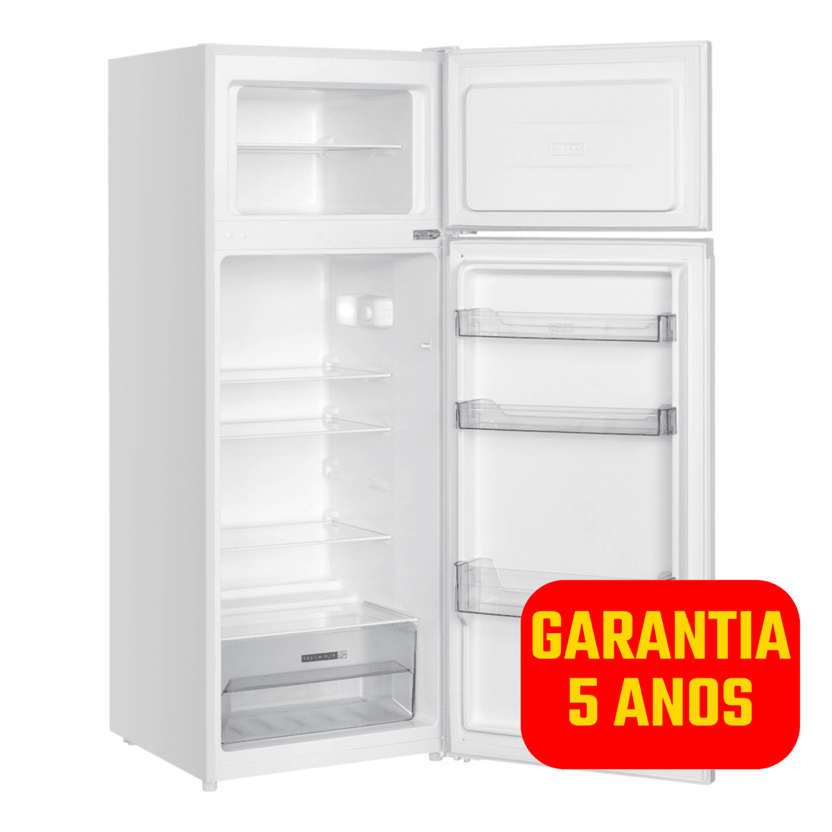 Frigorífico 2 Portas Com Congelador Whirlpool W55T0412W 206L Classe E