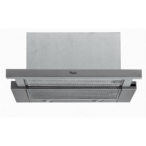 Exaustor Telescópico Whirlpool AKR 473/1 IX | 30,1x89,8x28 cm | 603 m³/h | 66 dB | B | Aço inoxidável