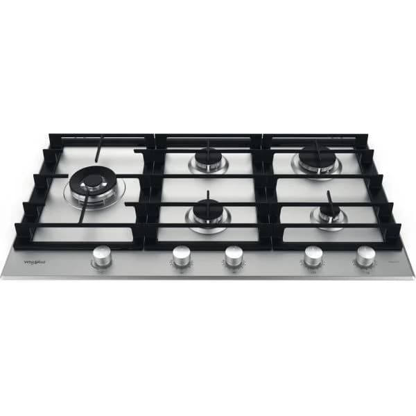 Placa Gás Whirlpool GMWL 958/IXL Gás Natural 86cm
