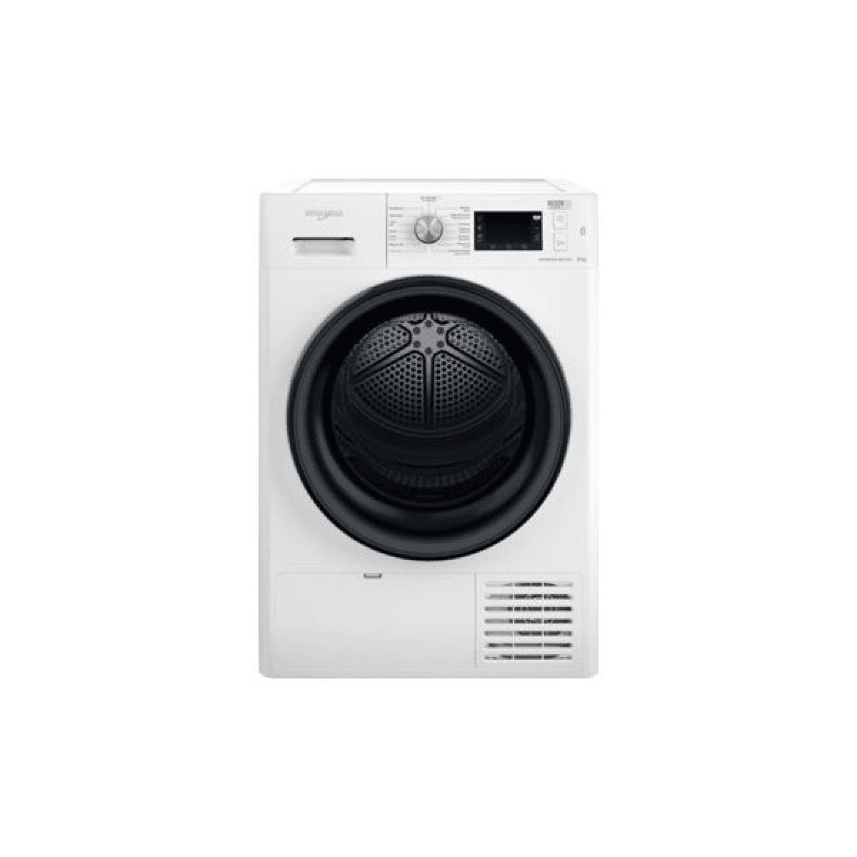 Máquina de Secar Roupa Whirlpool FFT M22 8X3B SPT 8Kg Classe C