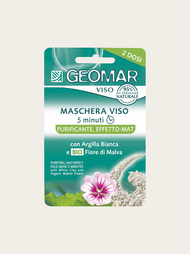 Geomar Máscara Facial Purificante Pele Pura 2x7.5ml
