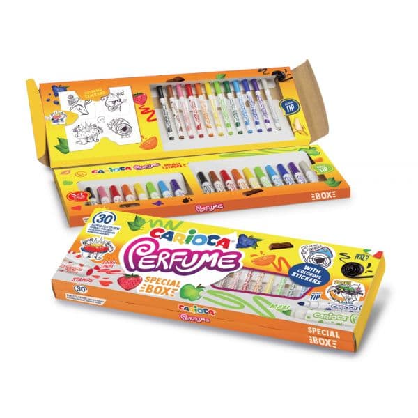 Carioca Conjunto 30 Marcadores Perfumados