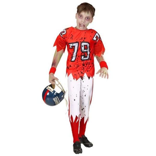 Widmann Fato Futebol Americano Zombie 5-7 Anos