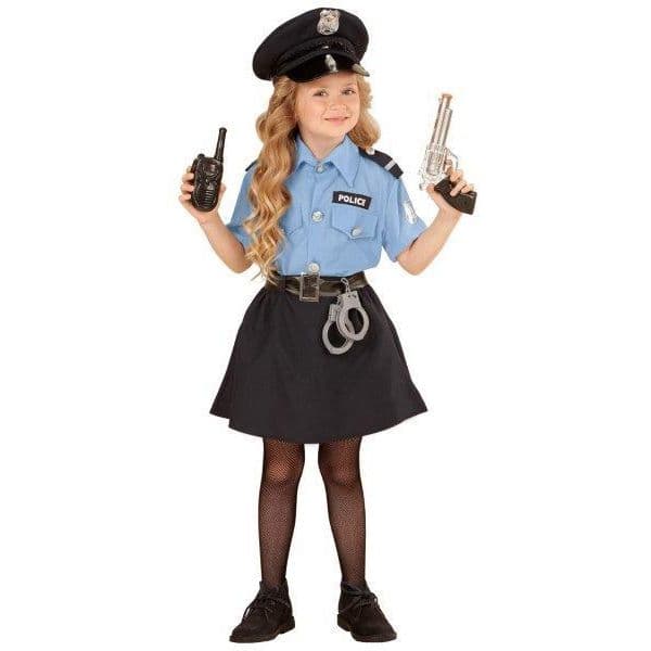Widmann Disfarce Menina Polícia 4-5A - 360004005