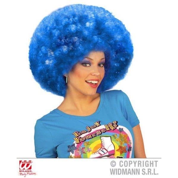 Widmann Peruca Jimmy Extra Curly Azul - 360006829