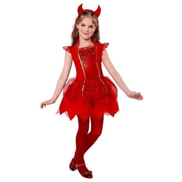 Widmann Fato Diabinha Tamanho 5-7 Anos