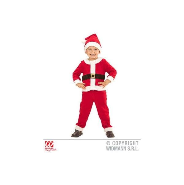 Widmann Fato de Pai Natal Menino 3-4 Anos