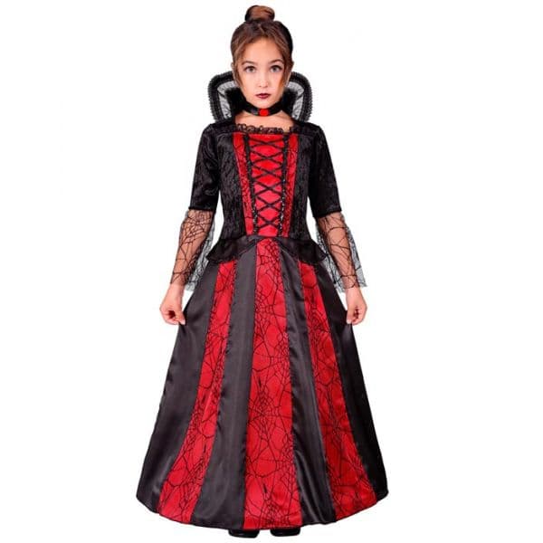 Widmann Fato Vampira Vermelha - 4-5 Anos - 360022125