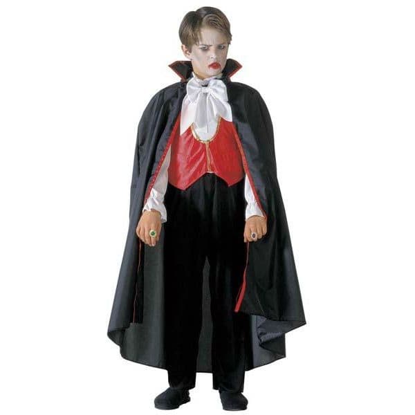 Widmann Fato Vampiro Criança Tamanho 5/7 Anos