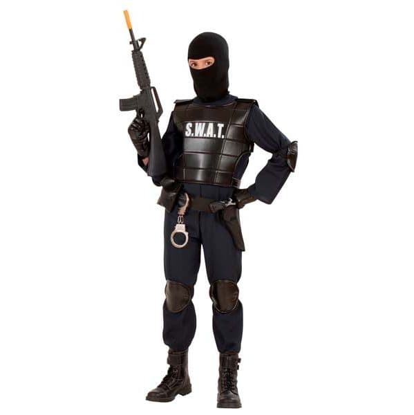 Widmann Fato Agente Swat Tamanho 8-10 Anos