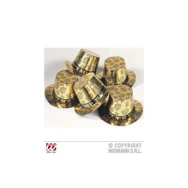 Widmann Cartola Happy New Year Dourado - 360007989