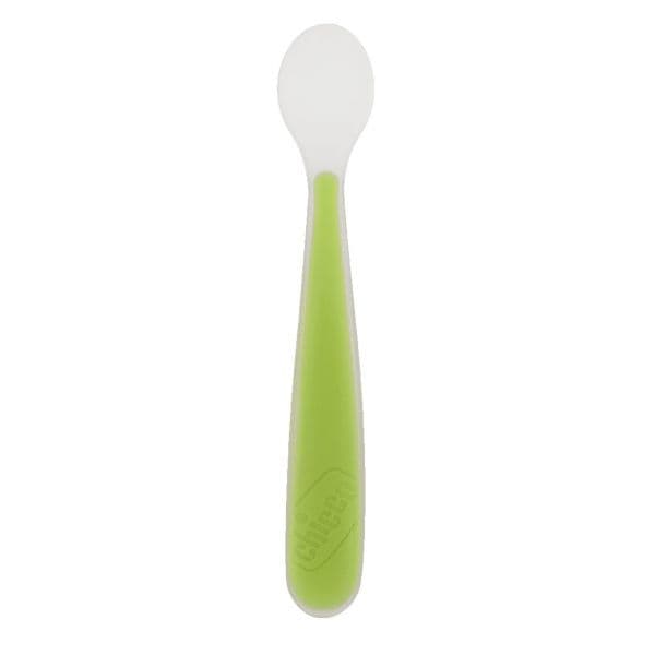 Chicco Colher Macia Silicone 6M+ Verde
