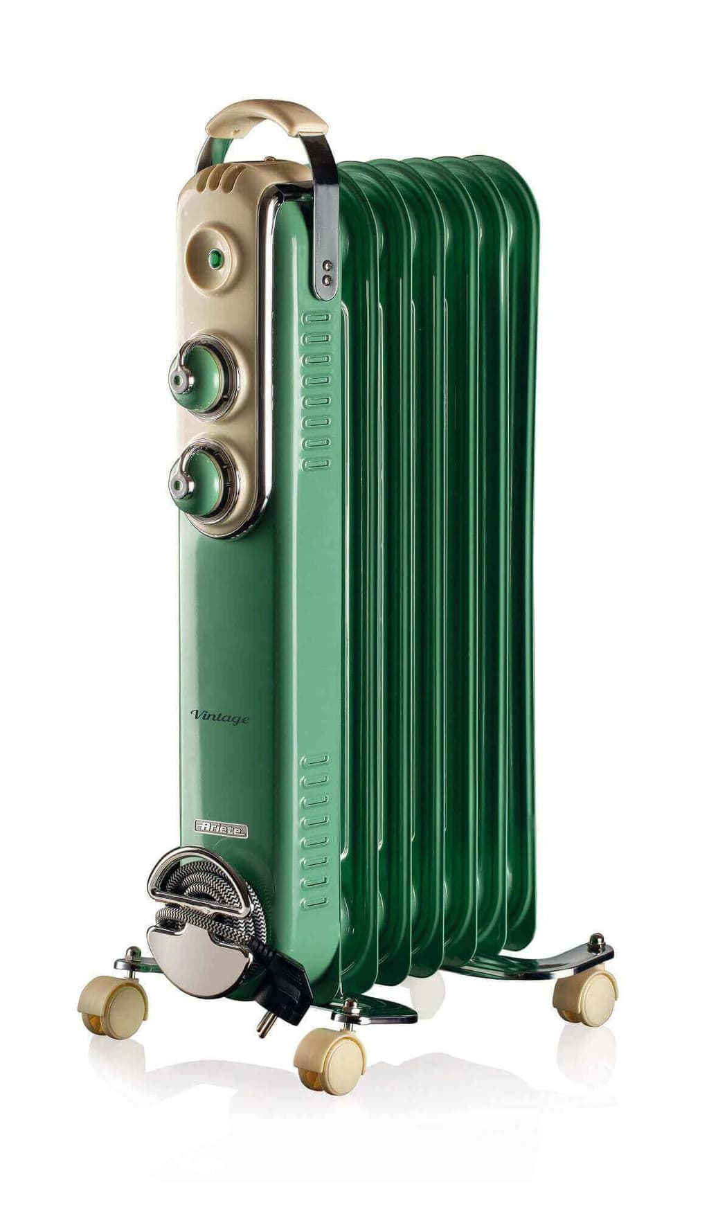 RADIADOR DE ÓLEO ARIETE 837/14 7E 1500W VINTAGE VERDE