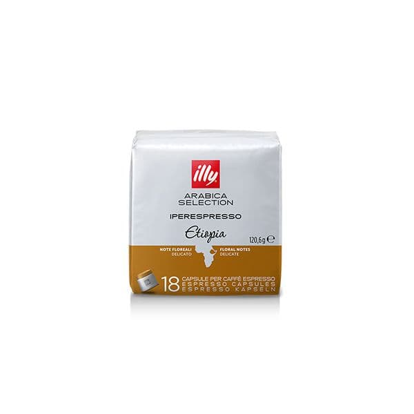 illy Café Cápsulas IperEspresso Etiópia Pack 18un