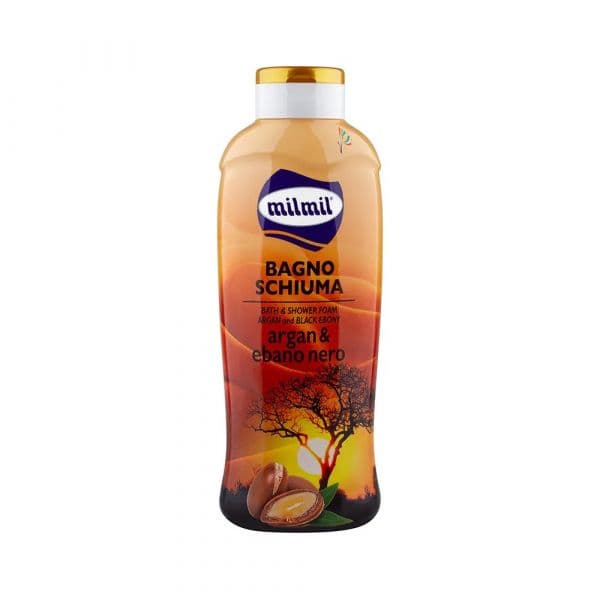 Milmil Gel de Banho Argan e Ébano 1L