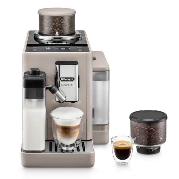 Máquina de Café Delonghi Automática Rivelia EXAM440.55.BG Bege
