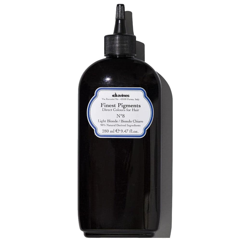 Davines - Gel de Coloración Rubio Claro Finest Pigments Nº8 Light Blonde 280 ml