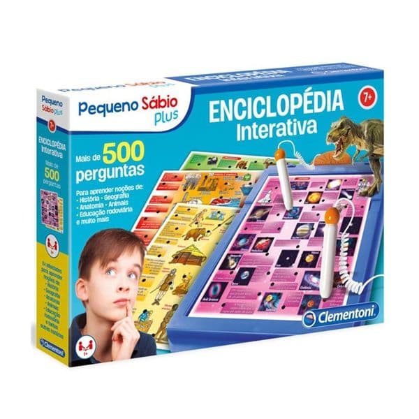 Clementoni A Minha Primeira Enciclopédia Interactiva - 10620