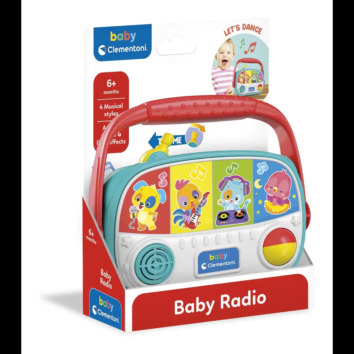 Clementoni Baby Rádio - 17459